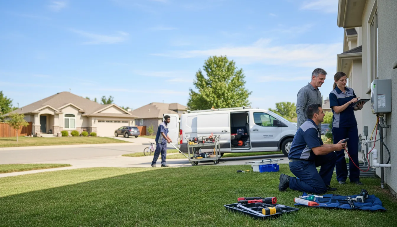 Tankless water heater service in Huntington, NY